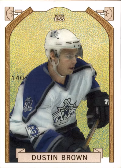 2003-04 Topps C55 #140 Dustin Brown RC (20-X358-NHLKINGS)