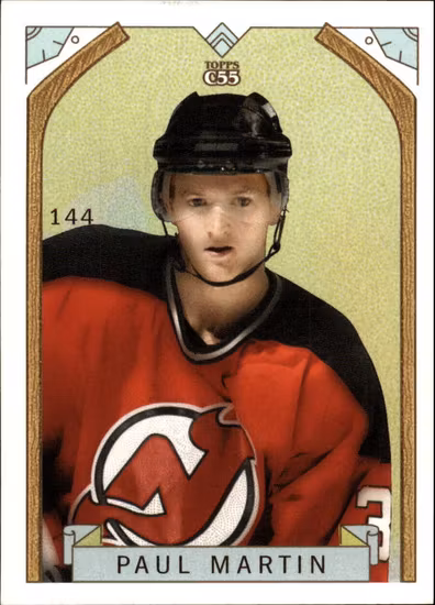 2003-04 Topps C55 #144 Paul Martin RC (10-X358-DEVILS)