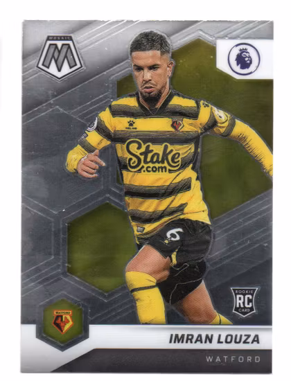 2021-22 Panini Mosaic English Premier League #43 Imran Louza (10-X345-SOCCERWATFORD)