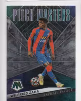 2021-22 Panini Mosaic English Premier League Pitch Masters #14 Wilfried Zaha (15-X347-SOCCERCRYSTALPALACE)