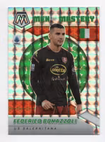 2021-22 Panini Mosaic Serie A International Men of Mastery Mosaic #34 Federico Bonazzoli (20-X350-SOCCERSALERNITANA)
