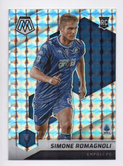2021-22 Panini Mosaic Serie A Mosaic #199 Simone Romagnoli (20-X345-SOCCEREMPOLI)