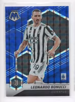 2021-22 Panini Mosaic Serie A Mosaic Blue #171 Leonardo Bonucci (100-X357-SOCCERJUVENTUS)
