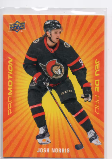 2021-22 Upper Deck Tim Hortons ProMotion #PP4 Josh Norris (12-X361-SENATORS)