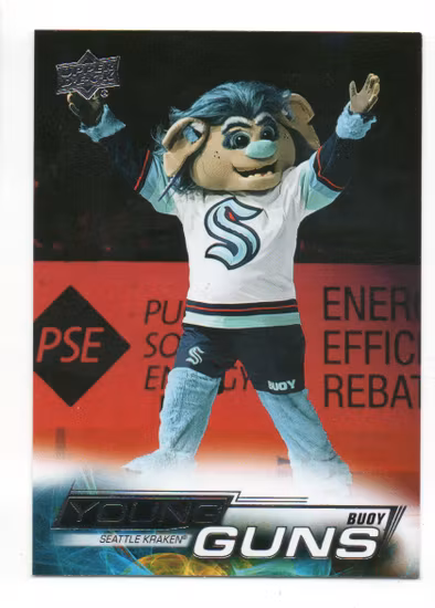 2022-23 Upper Deck #499 Buoy the Mascot YG (200-X350-KRAKEN)