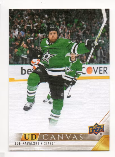 2022-23 Upper Deck UD Canvas #C146 Joe Pavelski (10-X350-NHLSTARS)