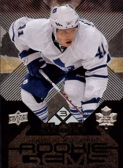 2008-09 Black Diamond #166 Nikolai Kulemin RC (20-X368-MAPLE LEAFS)