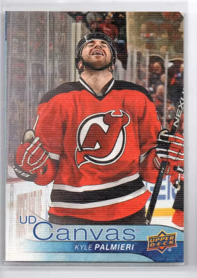 2016-17 Upper Deck Canvas #C53 Kyle Palmieri (10-X365-DEVILS)