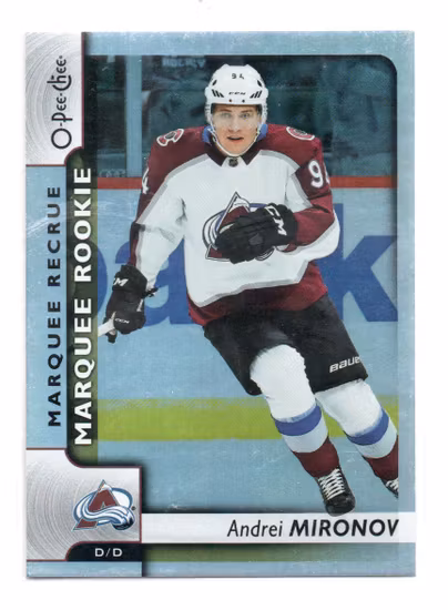 2017-18 O-Pee-Chee Rainbow #619 Andrei Mironov (15-X364-AVALANCHE)