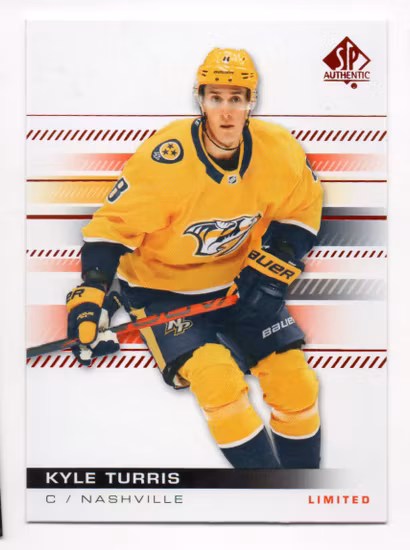 2019-20 SP Authentic Limited Red #32 Kyle Turris (10-X364-PREDATORS)