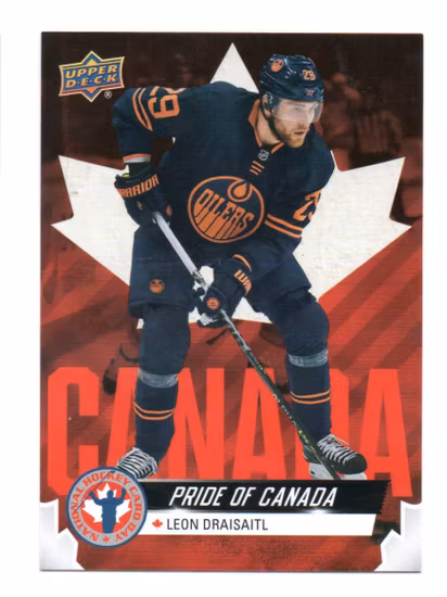 2021-22 Upper Deck National Hockey Card Day Canada #CAN6 Leon Draisaitl (15-X366-OILERS)