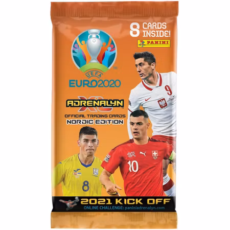 2020-21 Panini Adrenalyn XL Euro 2020 (2021 Kick Off) (Löspaket)