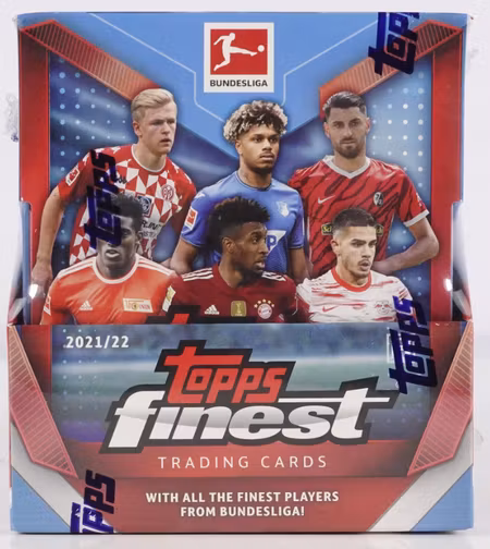 2021-22 Topps Finest Bundesliga Soccer (Hobby Box)