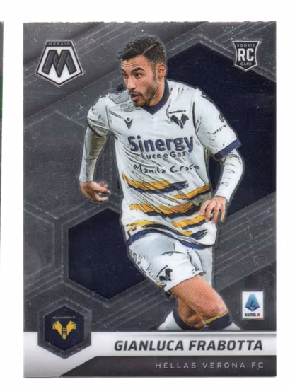 2021-22 Panini Mosaic Serie A #185 Gianluca Frabotta (10-38x9-SOCCERVERONA)