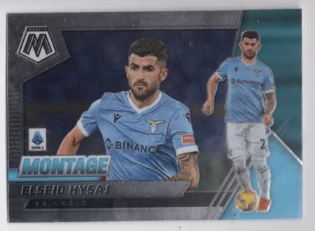 2021-22 Panini Mosaic Serie A Montage #21 Elseid Hysaj (12-8x1-SOCCERLAZIO)
