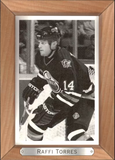2003-04 Beehive Variations #80 Raffi Torres (10-74x1-OILERS)