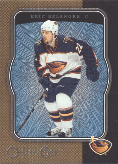 2007-08 O-Pee-Chee Micromotion #20 Eric Belanger (12-73x6-THRASHERS)