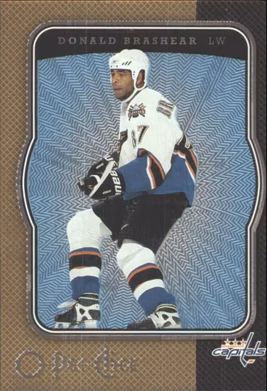 2007-08 O-Pee-Chee Micromotion #490 Donald Brashear (15-71x3-CAPITALS)