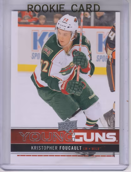 2012-13 Upper Deck #226 Kristopher Foucault YG RC (15-56x1-NHLWILD)