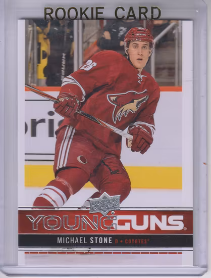 2012-13 Upper Deck #241 Michael Stone YG RC (20-55x6-COYOTES)