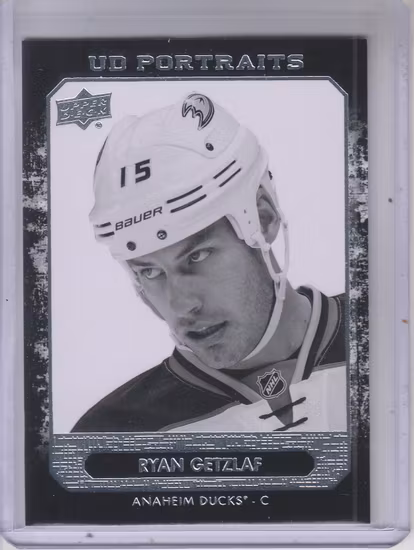 2014-15 Upper Deck UD Portraits #P40 Ryan Getzlaf (15-53x6-DUCKS)