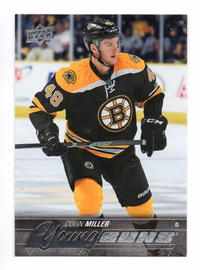 2015-16 Upper Deck #247 Colin Miller YG RC (15-S12-BRUINS)
