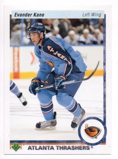 2010-11 Upper Deck 20th Anniversary Parallel #189 Evander Kane (20-88x8-THRASHERS)