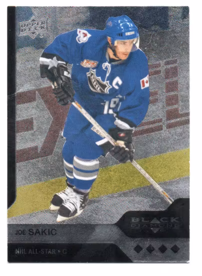 2013-14 Black Diamond #209 Joe Sakic AS (40-86x1-AVALANCHE) (2)