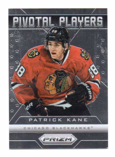 2013-14 Panini Prizm Pivotal Players #PP6 Patrick Kane (30-85x7-BLACKHAWKS)