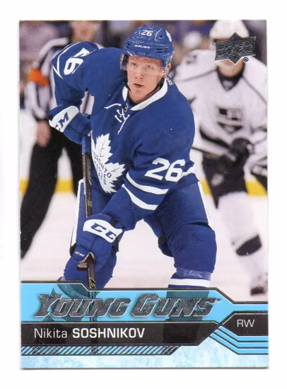 2016-17 Upper Deck #484 Nikita Soshnikov YG RC (15-64x5-MAPLE LEAFS)
