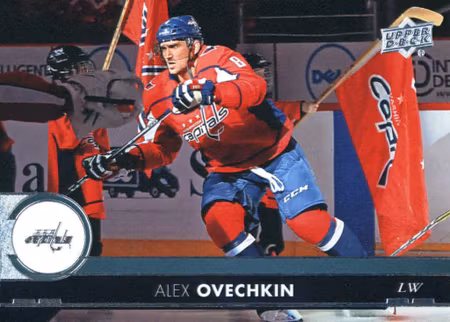2017-18 Upper Deck #437 Alexander Ovechkin (10-44x5-CAPITALS)