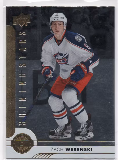 2017-18 Upper Deck Shining Stars Defensemen #SSD10 Zach Werenski (10-68x7-BLUEJACKETS)