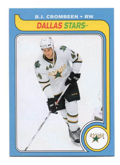 2008-09 O-Pee-Chee 1979-80 Retro #540 B.J. Crombeen (12-98x2-NHLSTARS)