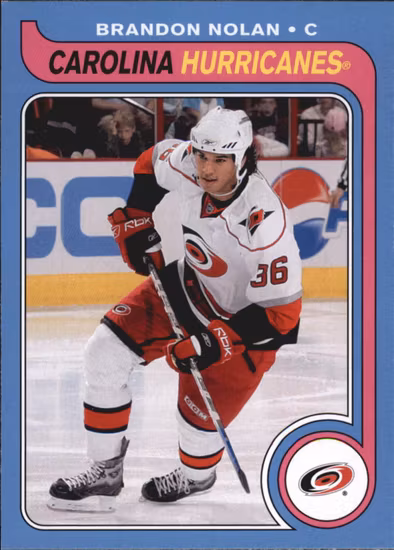 2008-09 O-Pee-Chee 1979-80 Retro #550 Brandon Nolan (15-95x1-HURRICANES)
