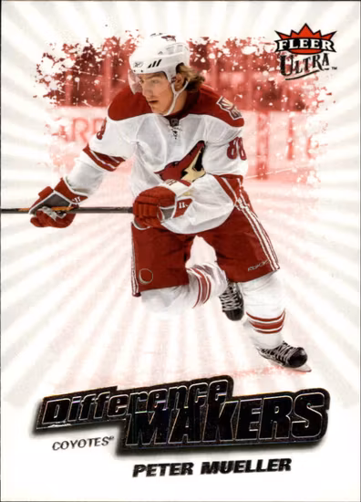 2008-09 Ultra Difference Makers #DM8 Peter Mueller (10-111x7-COYOTES)