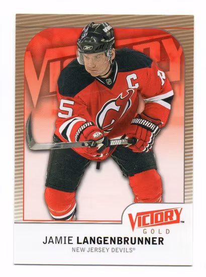 2009-10 Upper Deck Victory Gold #279 Jamie Langenbrunner (15-99x2-DEVILS)