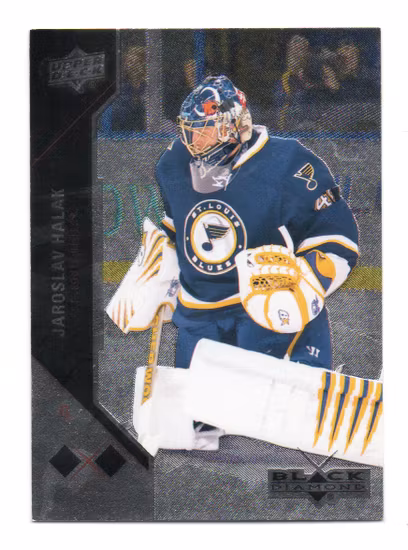 2011-12 Black Diamond #114 Jaroslav Halak (10-129x2-BLUES)