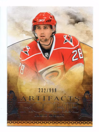 2010-11 Artifacts #103 Jamie McBain RC (20-156x1-HURRICANES)