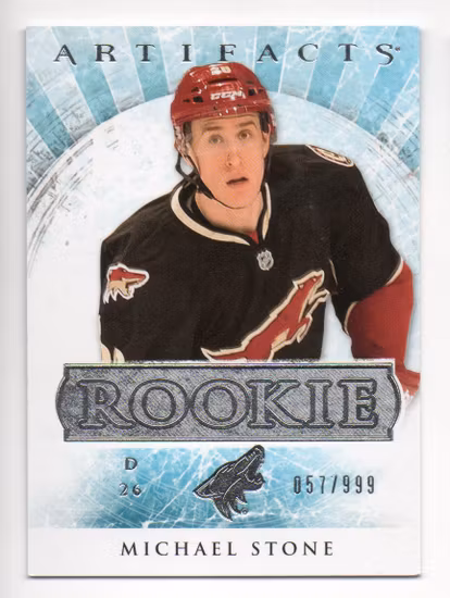 2012-13 Artifacts #190 Michael Stone RC (20-142x6-COYOTES)
