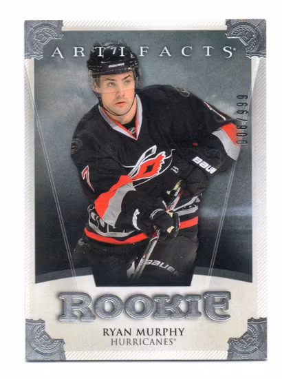 2013-14 Artifacts #191 Ryan Murphy RC (25-150x7-HURRICANES)