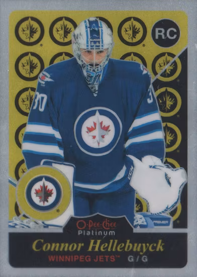2015-16 O-Pee-Chee Platinum Retro #R89 Connor Hellebuyck (40-132x1-NHLJETS)