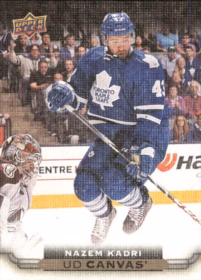 2015-16 Upper Deck Canvas #C82 Nazem Kadri (12-106x2-MAPLE LEAFS)