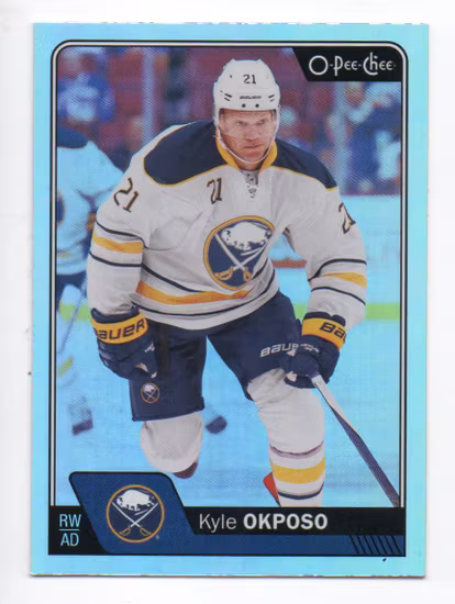 2016-17 O-Pee-Chee Rainbow #663 Kyle Okposo (10-126x1-SABRES)