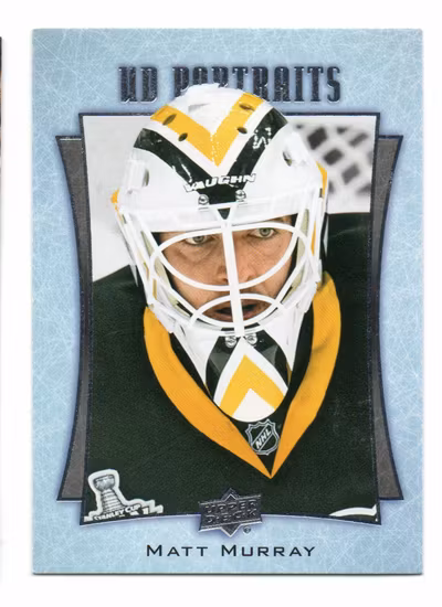 2016-17 Upper Deck UD Portraits #P11 Matt Murray (12-123x5-PENGUINS)