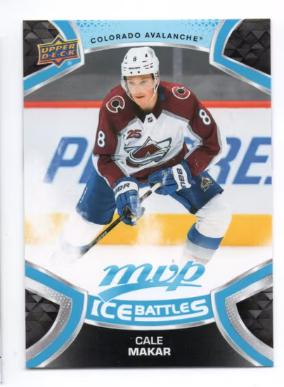 2021-22 Upper Deck MVP Ice Battles #IB208 Cale Makar SP (15-S12-AVALANCHE)