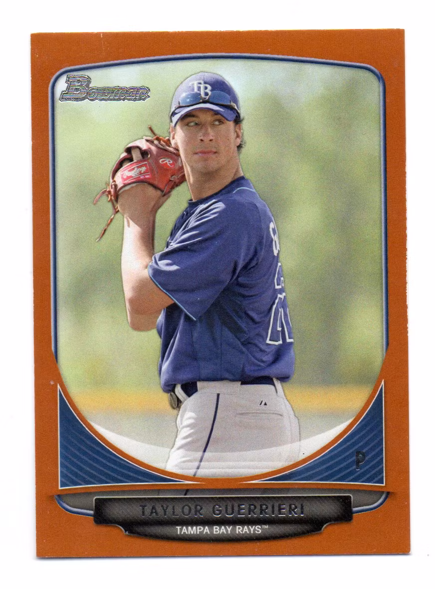 2013 Bowman Draft Top Prospects Orange #TP29 Taylor Guerrieri (15-272x2-MLBRAYS)