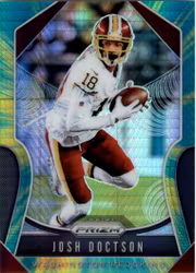 2019 Panini Prizm Prizms Hyper #60 Josh Doctson (25-108x4-NFLREDSKINS)