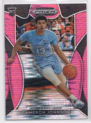 2019-20 Panini Prizm Draft Picks Prizms Pink Pulsar #76 Cameron Johnson (25-270x8-NBANETS)