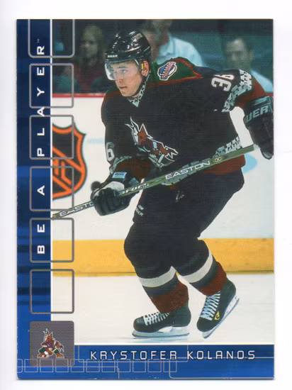 2001-02 BAP Memorabilia Sapphire #365 Krystofer Kolanos (25-214x1-COYOTES)