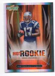 2006 Select Hot Rookies #18 Chad Jackson (20-278x8-NFLPATRIOTS)